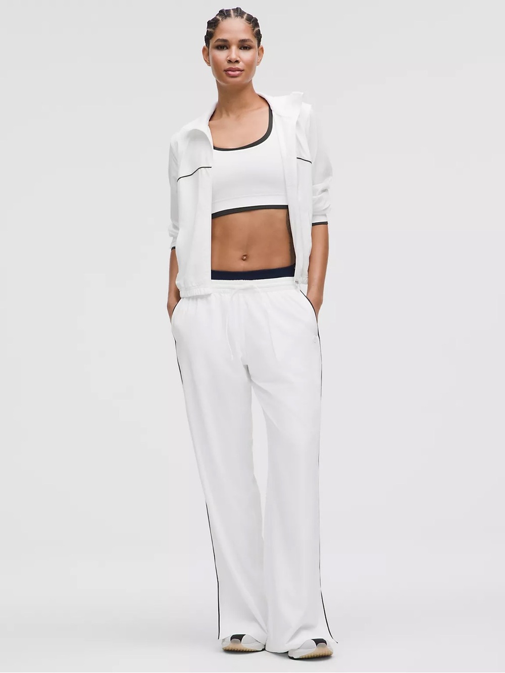 lululemon athletica White Active Skirt with Built-In Short
